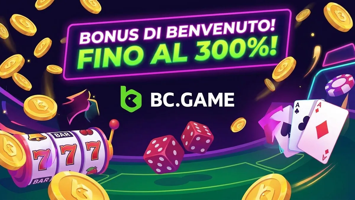 BCGame bonus di benvenuto